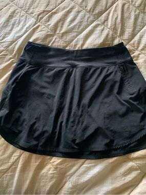 Outdoor Voices Black Active Skort with Concealed Pocket Size L